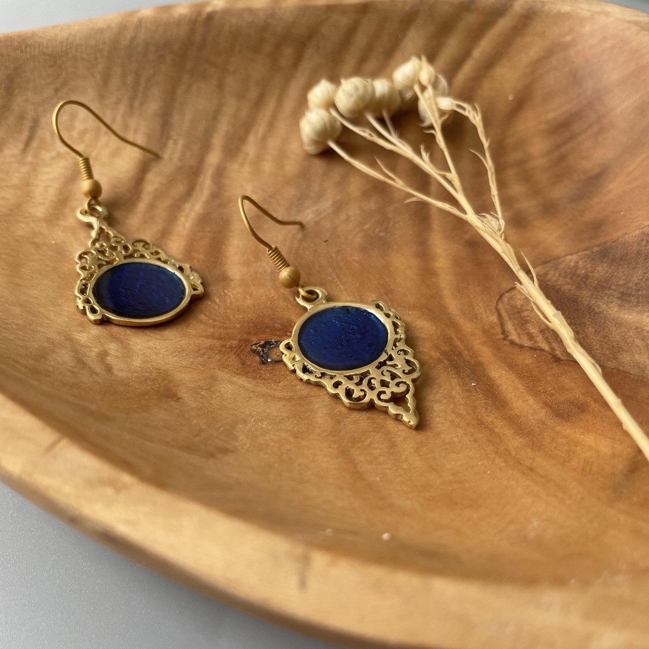 Earrings, Cypress Earrings, Accessories, Jewelry, Unique gift, top Persian motifs, Push Back Earrings